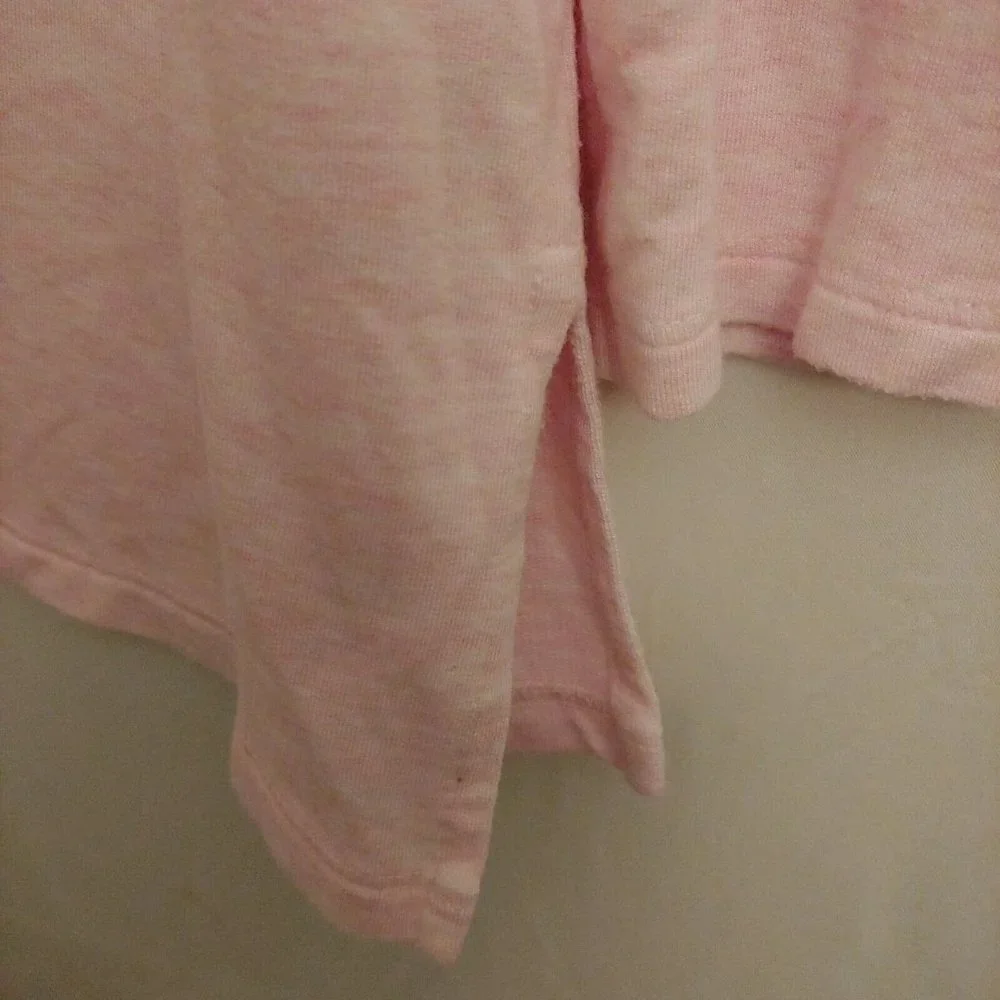 Lilly Pulitzer luxletic oversize blush pink long sleeve top small - Picture 9 of 13